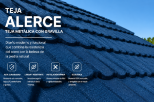 Modelo Alerce – Teja de Acero Gravillado