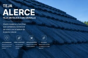 Modelo Alerce – Teja Stone Coated